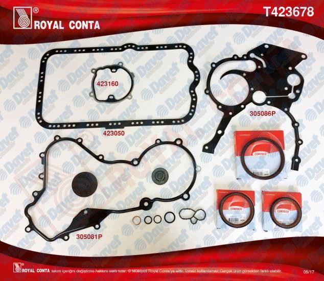 ROYAL T423678 Alt Takim Conta Reinz Kcl Master Ii-Iii 2.5dci G9u